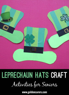 Leprechaun Hats Craft