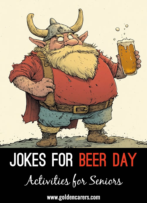 Jokes for International Beer Day 