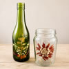 Decoupage on Glass 