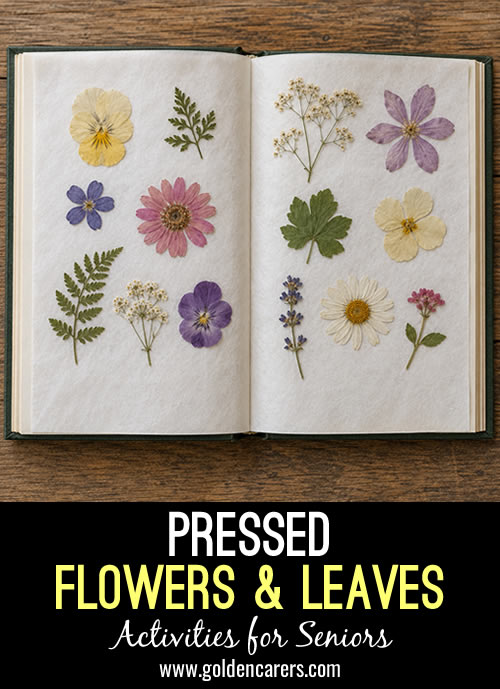 Pressed Flowers & Leaves