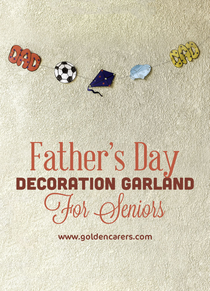 Father's Day Decoration Garland