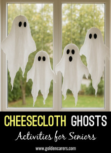 Cheesecloth Ghosts