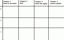 Group Letter Challenge