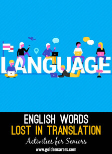 English Words Lost in Translation