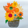 Group Art Project: Sunflower Collage