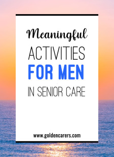 Meaningful Activities for Men