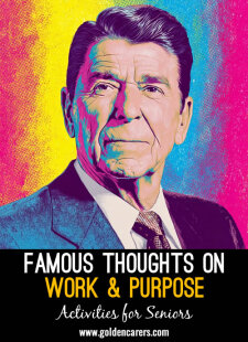 Famous Thoughts on Work and Purpose
