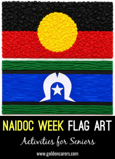 NAIDOC Week Flag Art