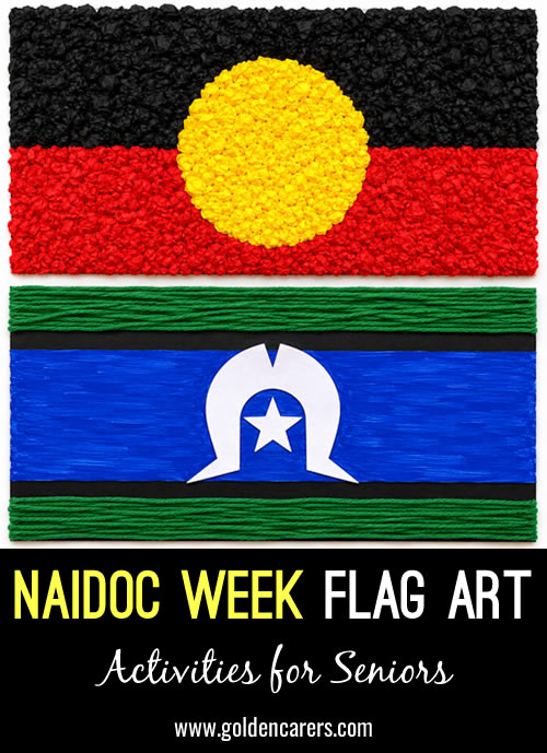 NAIDOC Week Flag Art
