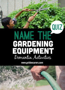 Name the Gardening Equipment