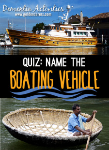 Name the Water Vessels