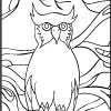 Mosaic coloring activities - Owl