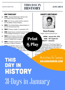 This Day in History for Seniors: January