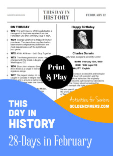 This Day in History for Seniors: February