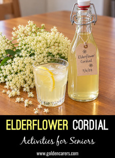 Elderflower Cordial