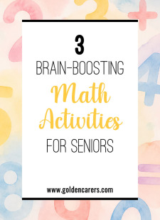3 Brain-Boosting Math Activities for Seniors