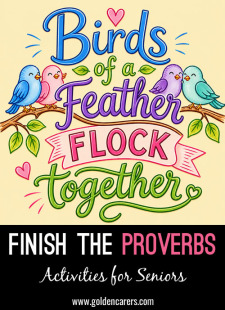 Finish the Proverbs #4