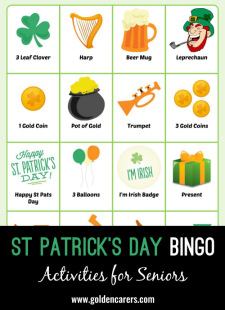 St Patrick's Day Bingo #2