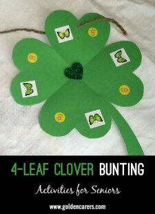 4-Leaf Clover Bunting