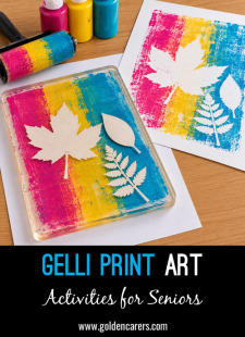 Gelli Print Art