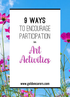 9 Ways to Encourage Participation in Art Activities