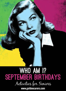 Who Am I? September Birthdays