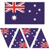 Australia Bunting Templates