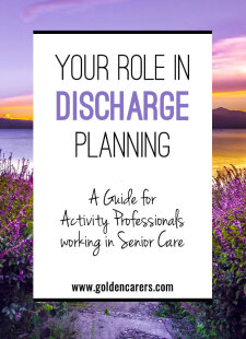 Your Role in Discharge Planning