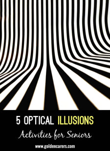 5 Mental Floss Activites - Optical Illusions