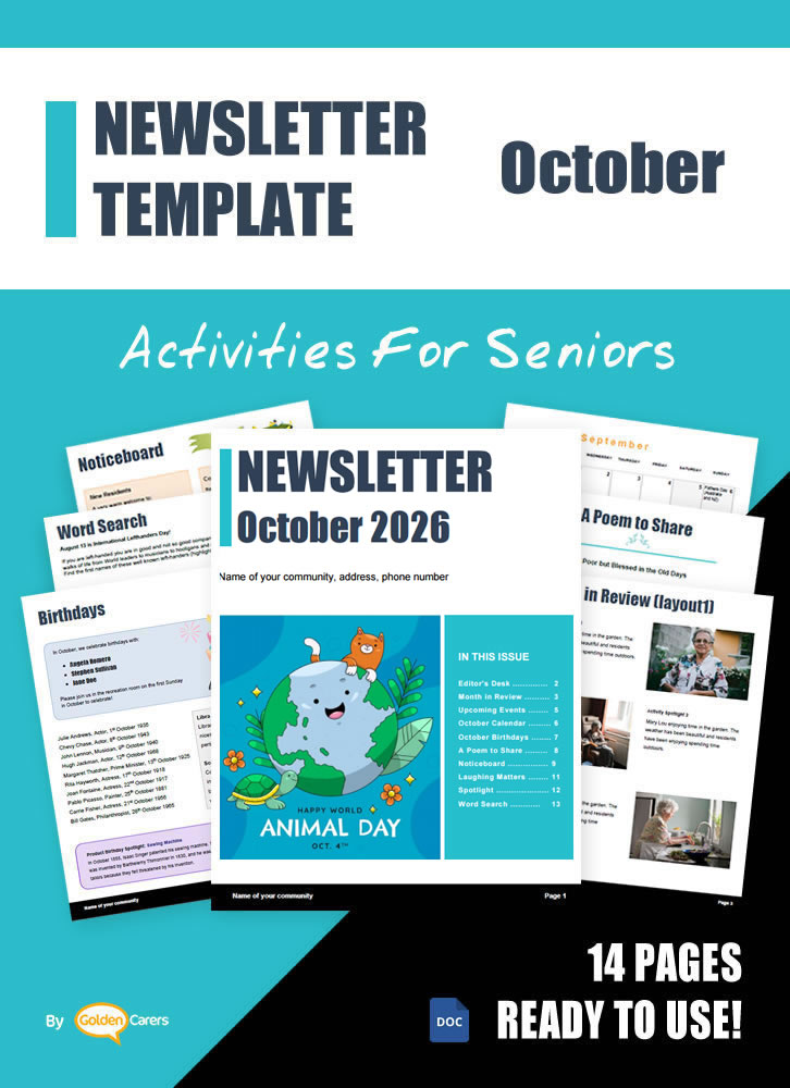 Newsletter Template - October 2026