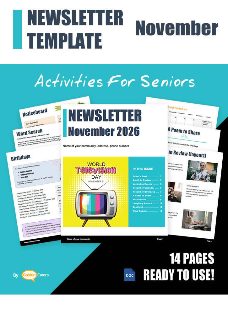 Newsletter Template - November 2026