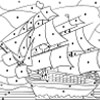 Color By Numbers - British Ship