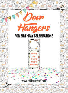 Birthday Door Hangers