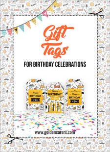 Birthday Gift Tags