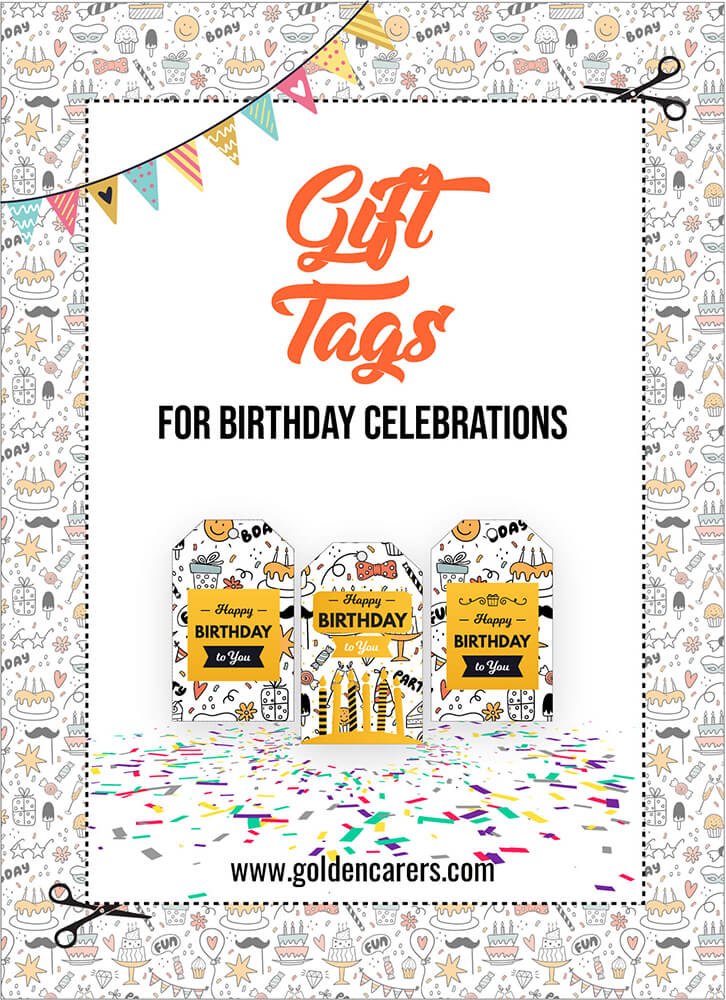 Birthday Gift Tags