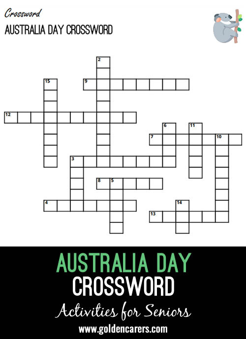 Australia day crossword