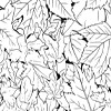 Coloring for Seniors - Autumn Leaves
