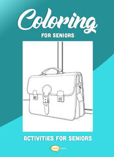 Coloring for Seniors - Briefcase
