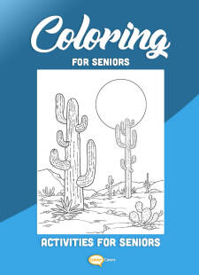 Cactus Sunset Coloring