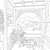 Coloring for Seniors - Veranda With View