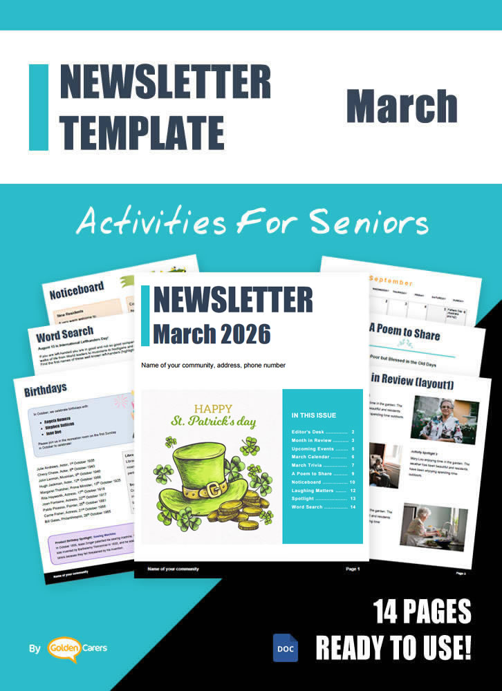 Newsletter Template - March 2026