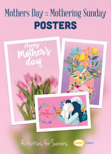 Mothers Day & Mothering Sunday Posters