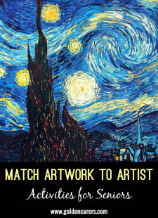 Match the Artwork to the Artist