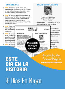 This Day in History - May - Spanish Version