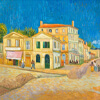 Artist Impression - Vincent Van Gogh - The Yellow House