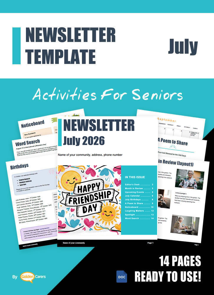 Newsletter Template - July 2026