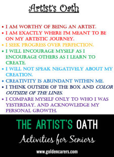 The Artist's Oath