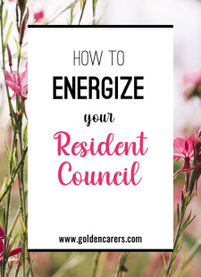 How to Energize Your Resident Council