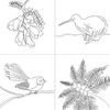 New Zealand Coloring Activity