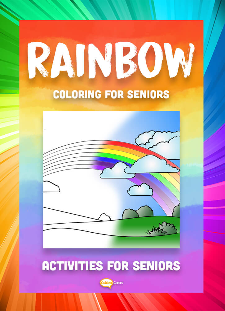 3x Rainbow Coloring Templates